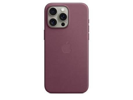 APPLE IPhone 15 Pro Max FineWoven Case w MagSafe - Mulberry ( mt4x3zm/a )