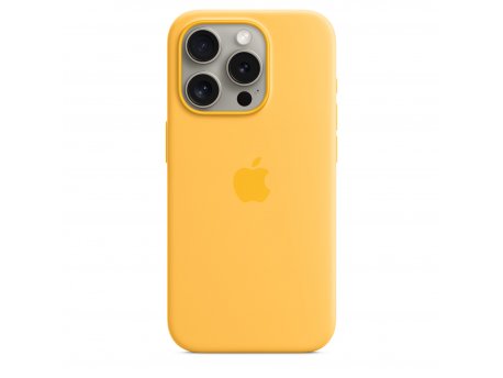 APPLE IPhone 15 Pro Silicone Case with MagSafe - Sunshine ( mwnk3zm/a )