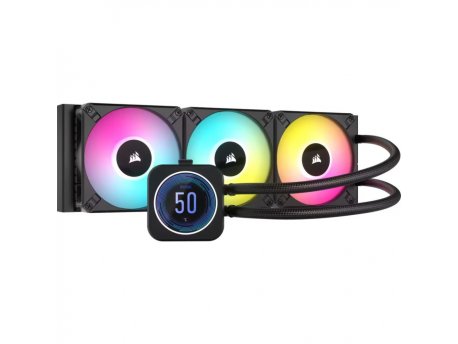CORSAIR ICUE H150i ELITE LCD XT Display Black vodeno hlađenje