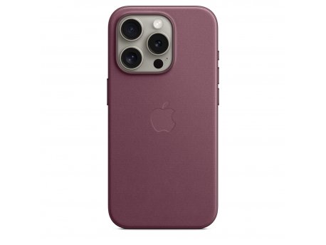 APPLE IPhone 15 Pro FineWoven Case w MagSafe - Mulberry ( mt4l3zm/a )