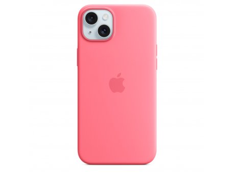 APPLE IPhone 15 Plus Silicone Case with MagSafe - Pink ( mwne3zm/a )