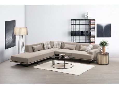 Atelier del Sofa Ugaona garnitura Bentley Corner (PUF O1 C 3R)