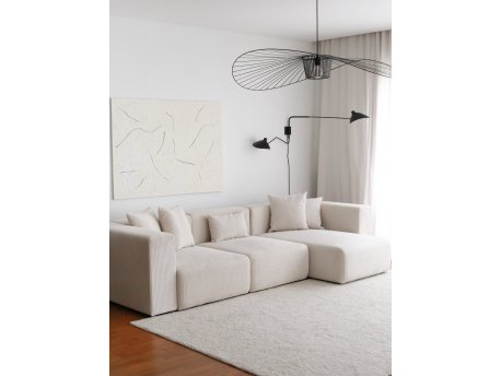 Atelier del Sofa Ugaona garnitura Yolo Corner White