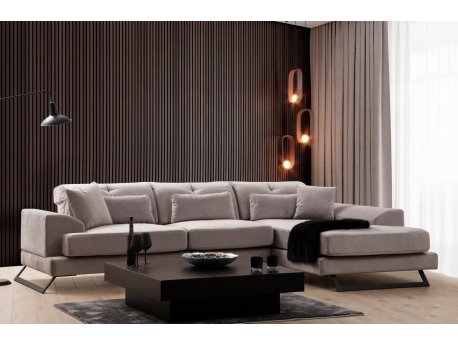 Atelier del Sofa Ugaona garnitura Frido Right (L3+Chl)