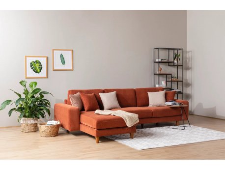 Atelier del Sofa Ugaona garnitura Berlin Left Tile Red