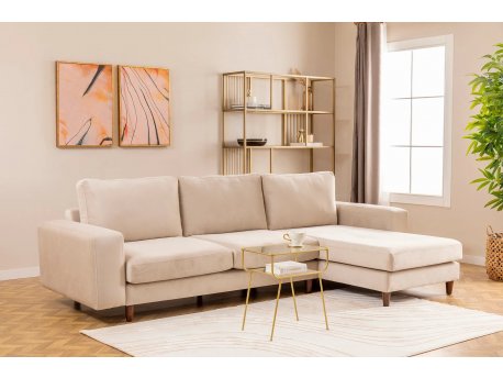 Atelier del Sofa Ugaona garnitura Berlin Right Cream