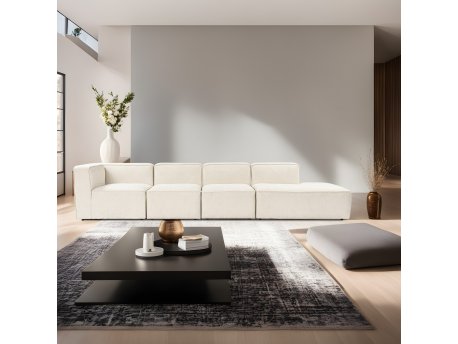 Atelier del Sofa Ugaona garnitura More M (M8 M1 M1 M3) Cream