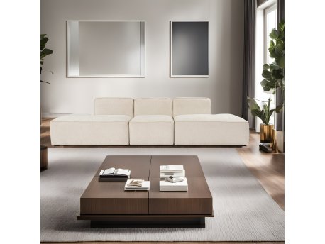 Atelier del Sofa Ugaona garnitura More M(M4 M1 M3) Cream
