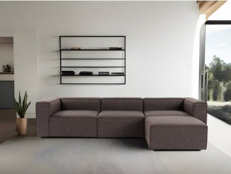 Atelier del Sofa Ugaona garnitura Fora Dark Brown