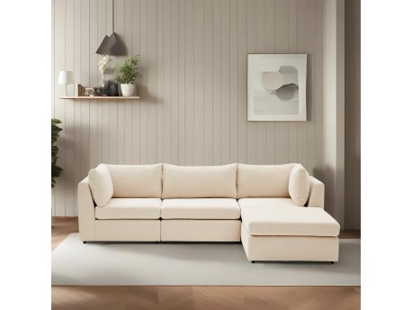 Atelier del Sofa Ugaona garnitura Mottona Corner Sofa v2 Cream