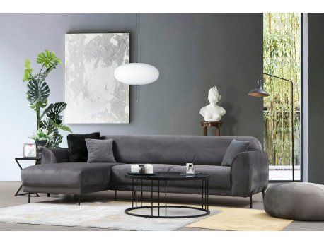 Atelier del Sofa Ugaona garnitura Image Corner Left ( Chl 3R ) Anthracite