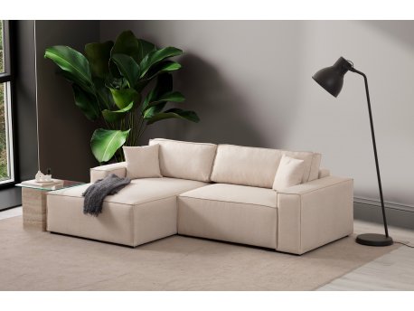 Atelier del Sofa Ugaona garnitura Pırlo Corner Left Ecru