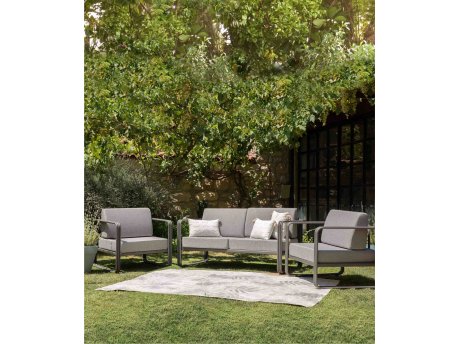 HANAH HOME Baštenska fotelja 700203 Grey