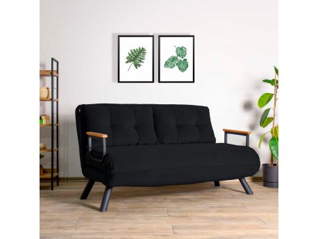 Atelier del Sofa Sofa dvosed Sando 2 Seater Black