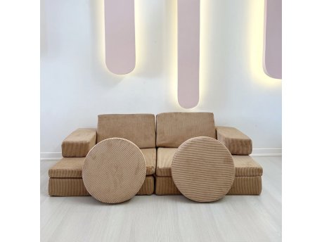 Atelier del Sofa Sofa dvosed Puzzle Camel