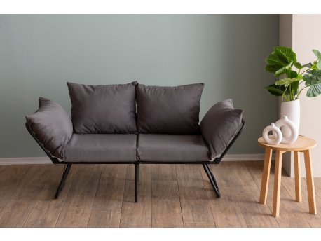 Atelier del Sofa Sofa dvosed Viper 2 Seater Grey