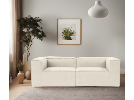 Atelier del Sofa Sofa dvosed Fora 2 Ecru