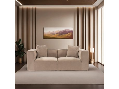 Atelier del Sofa Sofa dvosed Sora 2 Cappucino