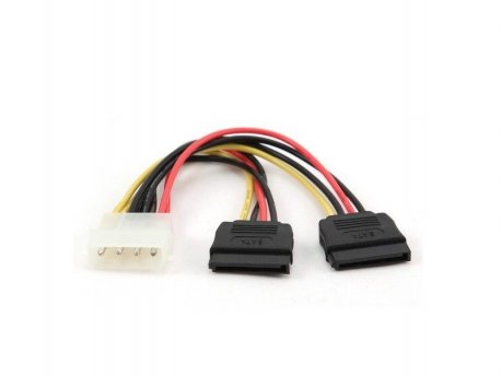 GEMBIRD CC-SATA-PSY-0.3M 2 xSerial ATA power supply kabl flat 30cm
