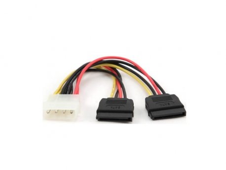 GEMBIRD CC-SATA-PSY 2 xSerial ATA power supply kabl flat 15cm A