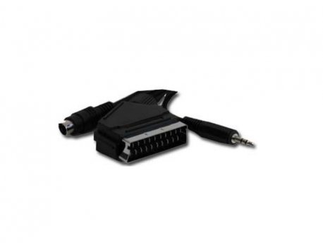 GEMBIRD CCV-4444-10M * SCART plug to S-Video+audio kabl 10m (239)