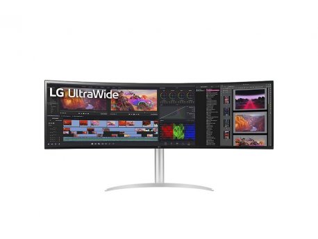 LG 49WQ95C-W UltraWide Dual QHD Nano IPS 144Hz USB Type-C AMD FreeSync Curved