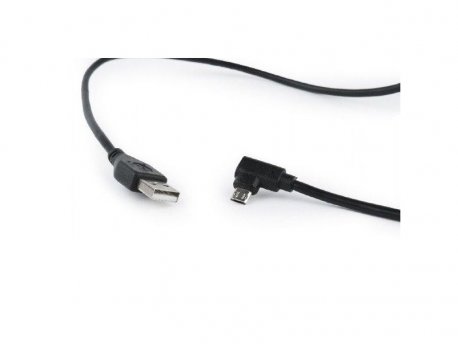 GEMBIRD CCB-USB2-AMmDM90-6 USB 2.0 AM to Double-sided right angle Micro-USB cable, 1.8M