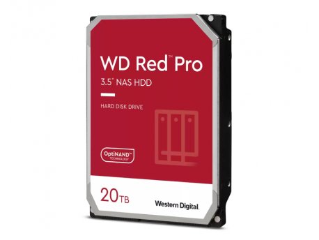 WESTERN DIGITAL 20TB Red Pro 3.5'' SATA III 512MB 7.200rpm WD201KFGX