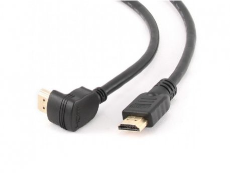 GEMBIRD CC-HDMI490-15 HDMI kabl 4K UHD, Ethernet, konektor pod uglom 90 stepeni 4,5m