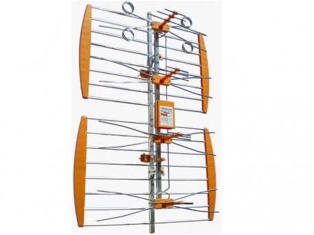 OSTALI Antena TV panel V3.1, Spoljna sa pojacalom, 17-32db, Alu, UHF/VHF/DVB-T2 FO