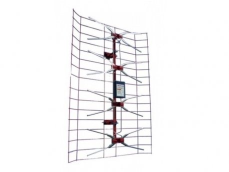 OSTALI Antena TV panel V2.0 Spoljna sa pojacalom, 15-32db, UHF/VHF/DVB-T2 FO