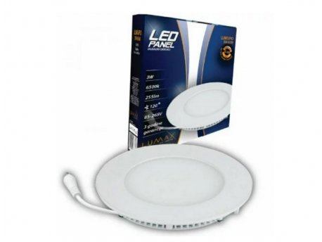 LUMAX Led Panel LUMUPK-3W 6500K Ugradni-Cetvrtasti 255 lm (3511)