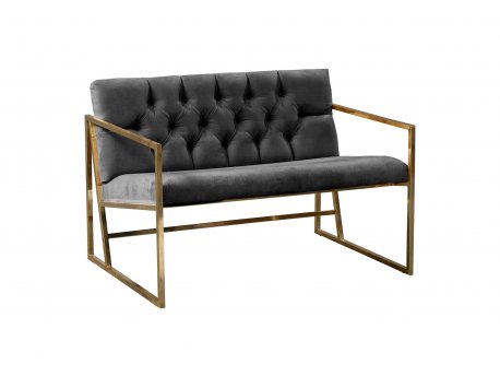 Atelier del Sofa Sofa dvosed Oslo Gold Fume