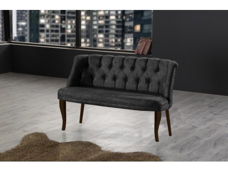 Atelier del Sofa Sofa dvosed Roma Walnut Wooden Fume