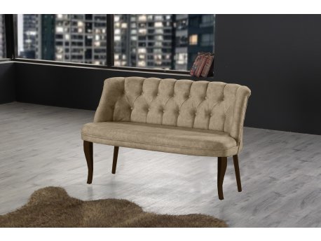 Atelier del Sofa Sofa dvosed Roma Walnut Wooden Light Brown