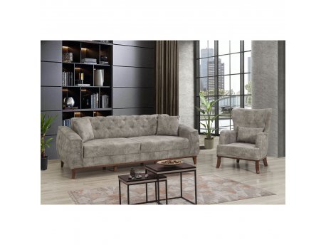Atelier del Sofa Sofa i fotelja Marta TKM02 Grey