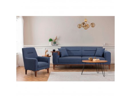 Atelier del Sofa Sofa i fotelja Liones 1048 Dark Blue