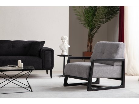 Atelier del Sofa Fotelja Athena Bergere Light Grey