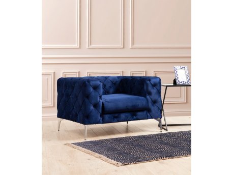 Atelier del Sofa Fotelja Como Navy Blue