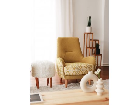 Atelier del Sofa Fotelja Aztek Yellow