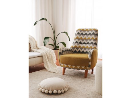 Atelier del Sofa Fotelja Zikzak Yellow