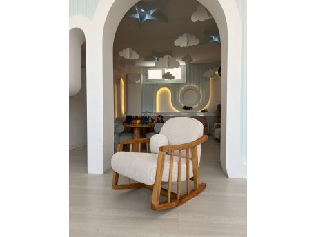 Atelier del Sofa Fotelja Kleamini Whte