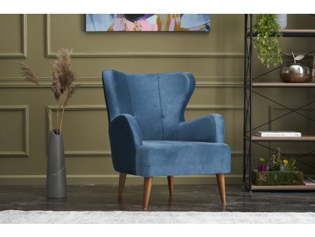 Atelier del Sofa Fotelja Karina Blue