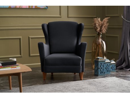 Atelier del Sofa Fotelja Lola Berjer Anthracite