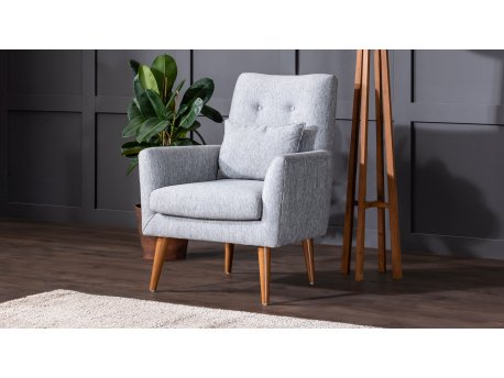 Atelier del Sofa Fotelja Zeni Berjer Grey