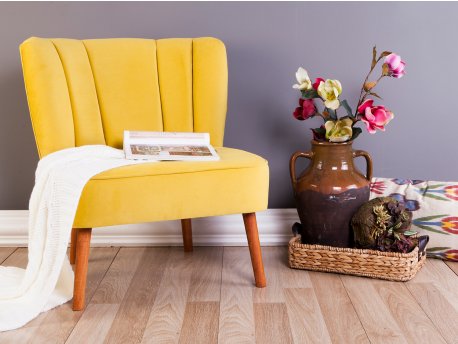 Atelier del Sofa Fotelja Moon River Mustard