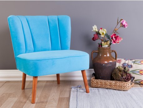 Atelier del Sofa Fotelja Moon River Turquoise