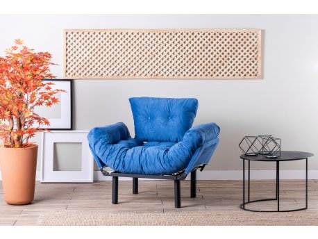 Atelier del Sofa Fotelja Nitta Single Blue