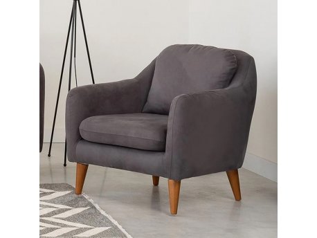 Atelier del Sofa Fotelja Soli Berjer Anthracite