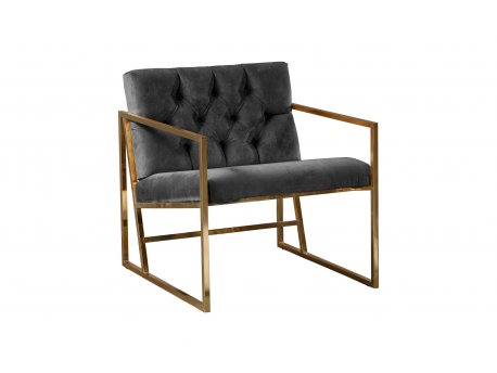 Atelier del Sofa Fotelja Oslo Gold Fume